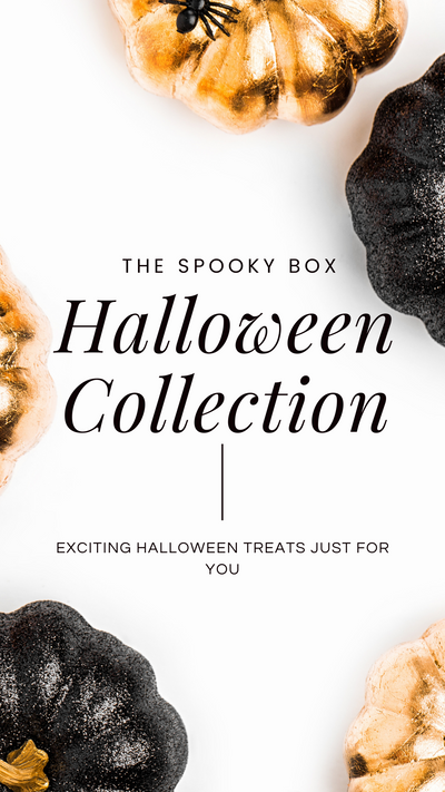 Ethical House Halloween Special The Spooky Box Halloween Collection Gift Box. Vegan, Cruelty Free, Eco-Friendly and Organic. 