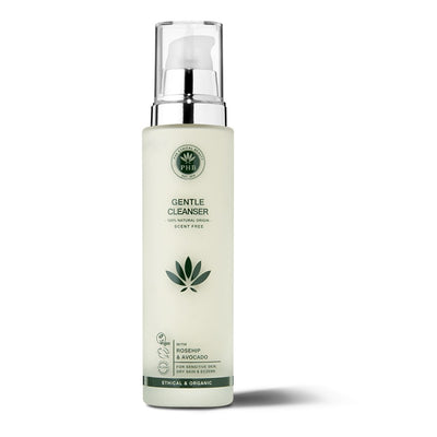 PHB Ethical Beauty Gentle Cleanser. Vegan, Cruelty Free, Eco-Friendly and Organic Gentle Cleanser. Suitable for Sensitive and Dry Skin Types.