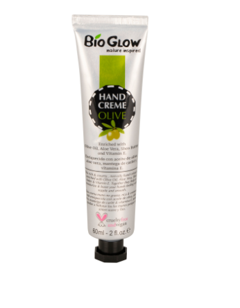 Bio Glow Olive Hand Cream. Vegan, Cruelty Free and Eco-Friendly Hand Cream,