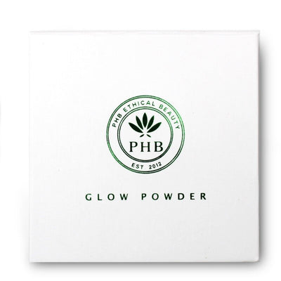 PHB Ethical Beauty Glow Powder/Mineral Finishing Powder. Vegan, Cruelty Free, Eco-Friendly and Organic Glow Powder.