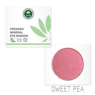 PHB Ethical Beauty Pressed Mineral Eye Shadow. Vegan, Cruelty Free, Eco-Friendly and Organic in shade Sweet Pea