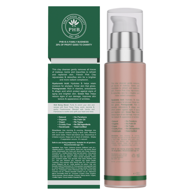 PHB Ethical Beauty Superfood Cleanser. Vegan, Cruelty Free, Eco-Friendly and Organic Cleanser