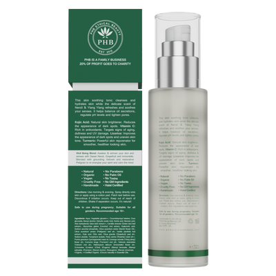 PHB Ethical Beauty Superfood Skin Tonic. Vegan, Cruelty Free, Eco-Friendly and Organic Facial Toner