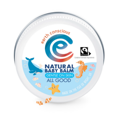 Earth Conscious Natural Baby Balm. Vegan, Cruelty Free and Eco-Friendly Baby Balm