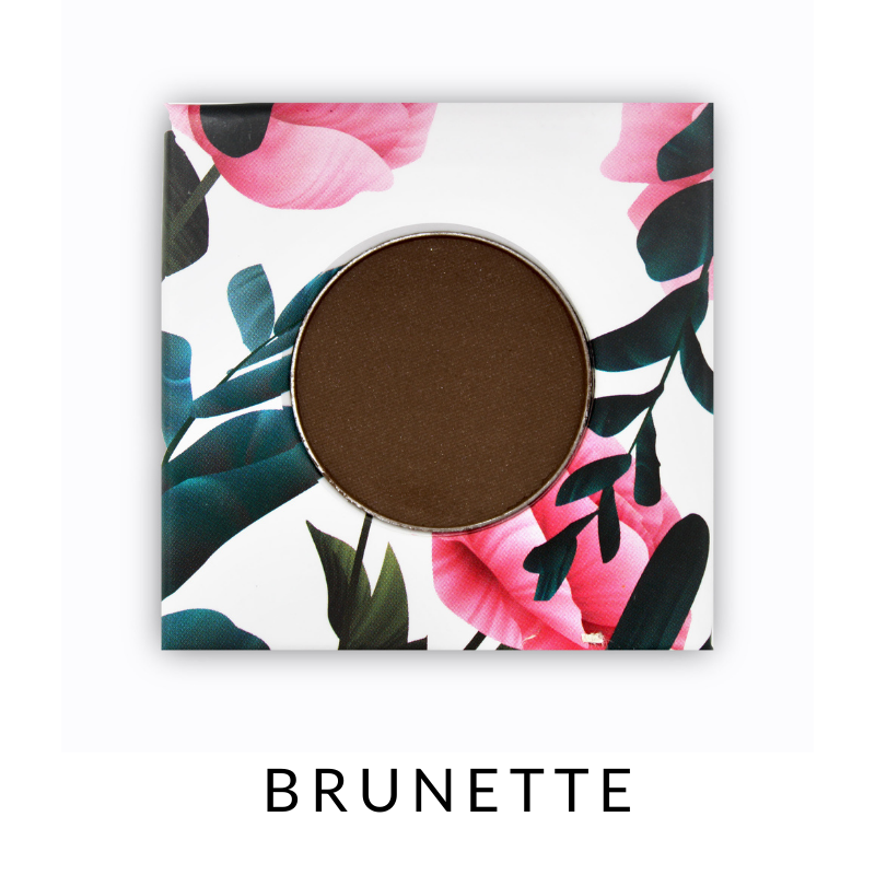 PHB Ethical Beauty Pressed Mineral Brow Powder. Vegan, Cruelty Free, Eco-Friendly and Organic Brow Powder in Brunette.