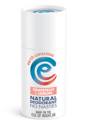 Earth Conscious Grapefruit and Lemon Natural Deodorant. Vegan, Cruelty Free and Eco-Friendly Deodorant Stick.