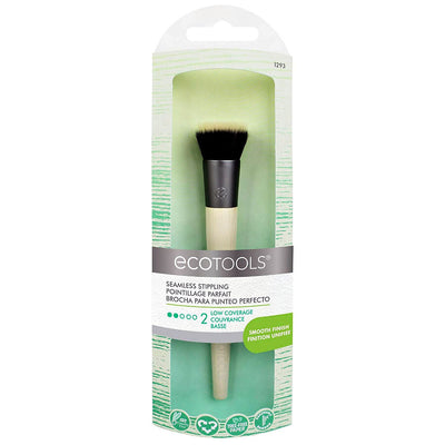 Eco Tools Seamless Stippling Makeup Brush. Vegan, Cruelty Free and Eco-Friendly Makeup Brush